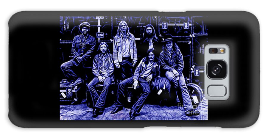 The Allman Brothers Galaxy S8 Case featuring the mixed media The Allman Brothers Collection #1 by Marvin Blaine