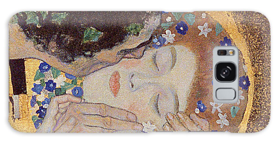 Klimt Galaxy Case featuring the painting The Kiss by Gustav Klimt