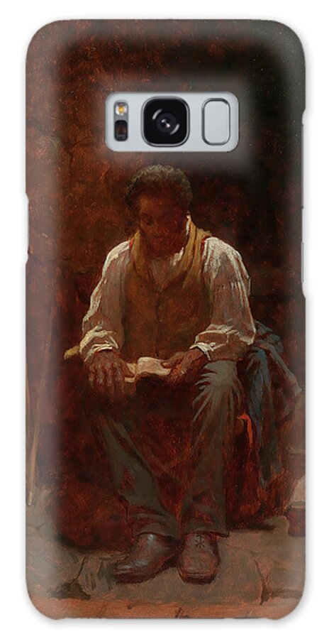 Eastman Johnson Galaxy Case featuring the painting The Lord is My Shepherd #1 by Celestial Images
