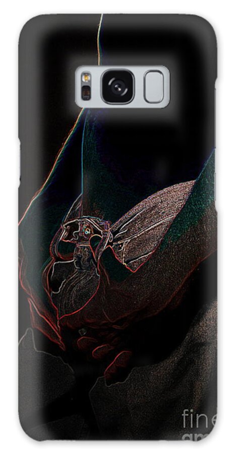 Figure Galaxy Case featuring the photograph The Shadow #1 by Robert D McBain