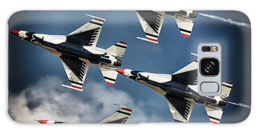 U.s. Air Force Galaxy Case featuring the photograph Thunderbirds 1 by Robert Fawcett