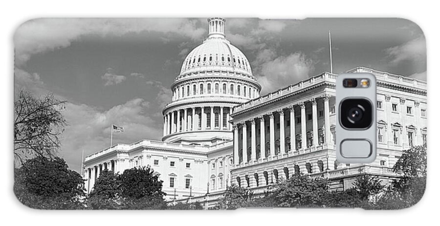 Congress Galaxy Case featuring the photograph US Capitol Washington DC #1 by Kimberly Blom-Roemer