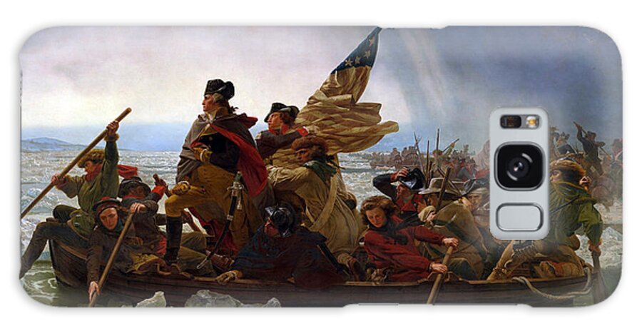 Washington Crossing The Delaware Galaxy Case featuring the painting Washington Crossing The Delaware by Emanuel Leutze