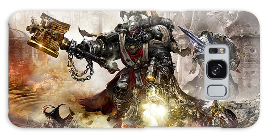 Warhammer Galaxy Case featuring the digital art Warhammer #10 by Super Lovely