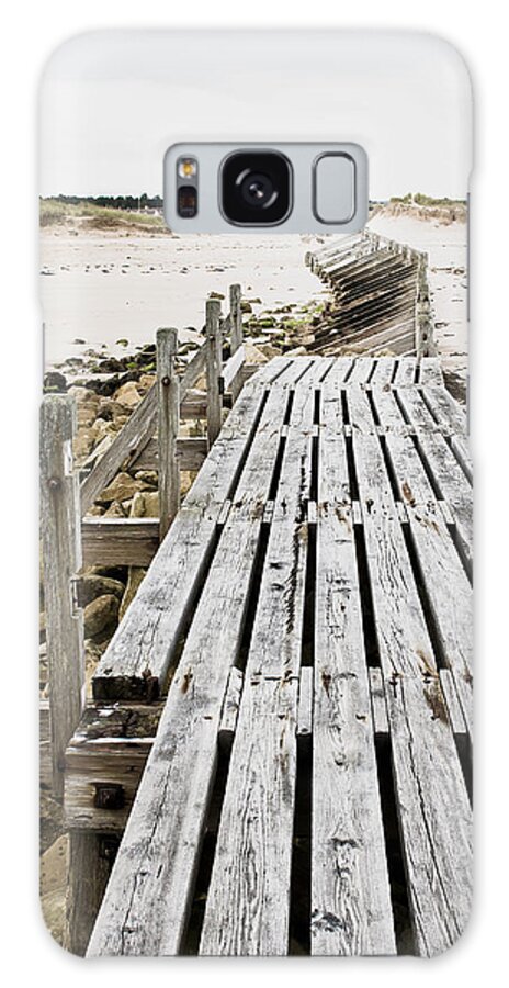 Abandoned Galaxy S8 Case featuring the photograph Wooden walkway #12 by Tom Gowanlock