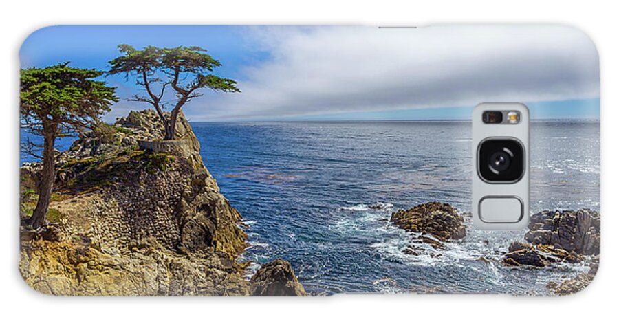 17 Mile Drive Galaxy Case featuring the photograph 17 Mile Drive Pebble Beach by Scott McGuire