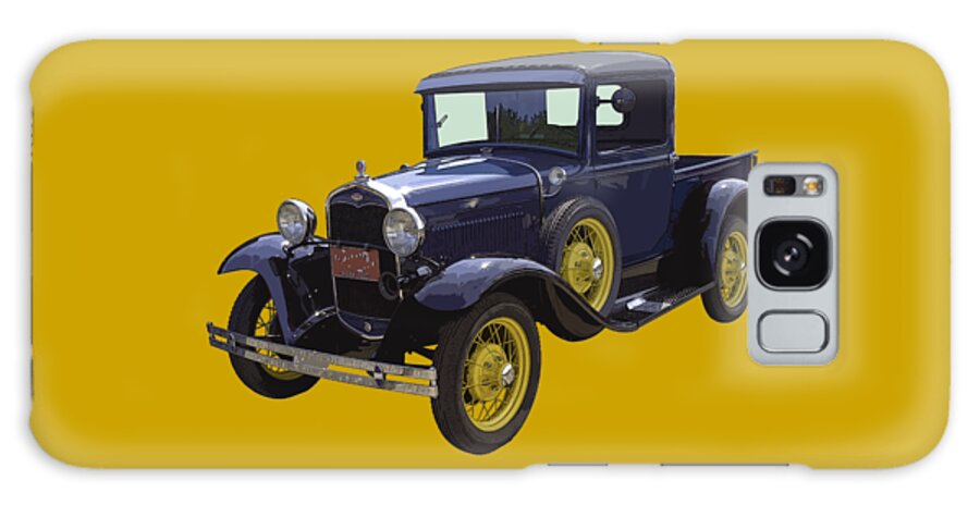 1930 Model A Ford Galaxy S8 Case featuring the photograph 1930 - Model A Ford - Pickup Truck by Keith Webber Jr