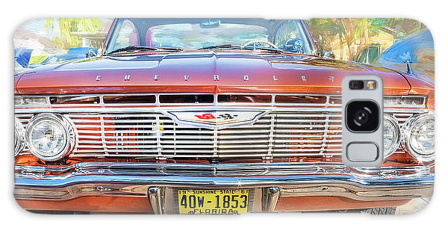 1961 Chevrolet Impala Galaxy Case featuring the photograph 1961 Chevrolet Impala SS by Rich Franco