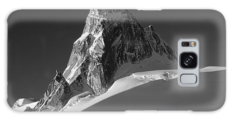 Sunrise Galaxy Case featuring the photograph 1M2716-BW Sunrise on Pigeon Spire by Ed Cooper Photography