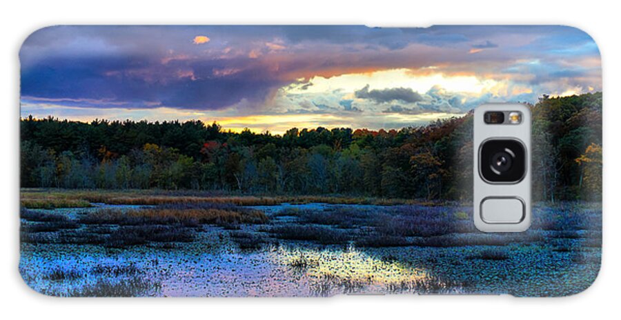 Sunset Galaxy Case featuring the photograph Colorful Autumn Sunset #2 by Lilia S