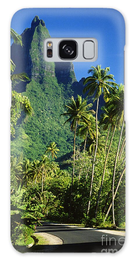 Beautiful Galaxy Case featuring the photograph French Polynesia, Moorea #2 by Ron Dahlquist - Printscapes