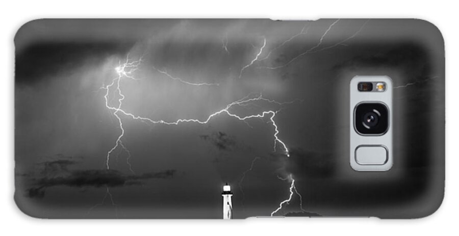 Lightning Galaxy Case featuring the photograph Lightning #2 by Christopher Perez