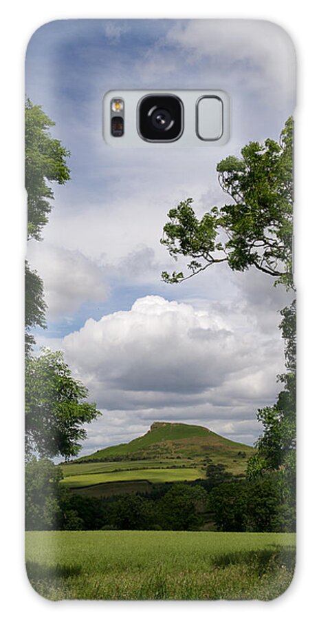 Cleveland Galaxy Case featuring the photograph Roseberry Topping #4 by Gary Eason