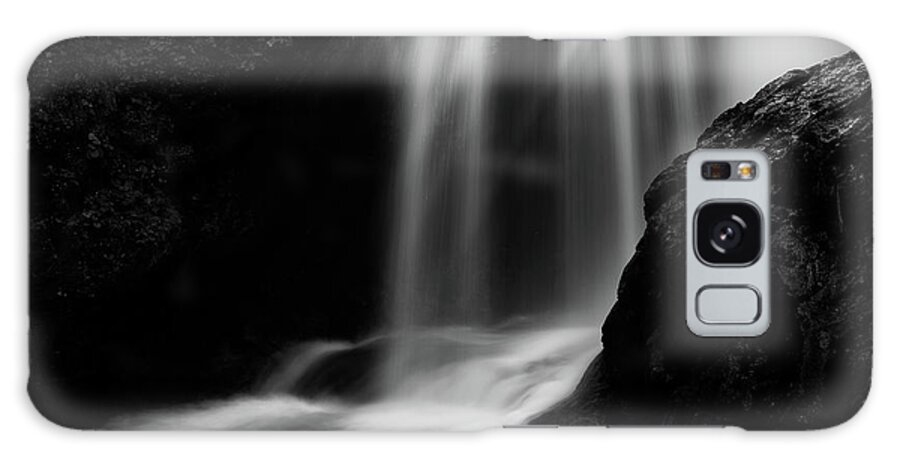 Waterfall Galaxy Case featuring the photograph Sum Waterfall in Vintgar Gorge #2 by Ian Middleton
