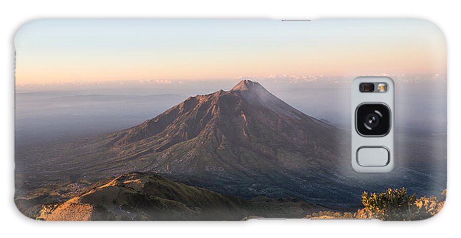 Indonesia Galaxy Case featuring the photograph Sunrise over Java in Indonesia #2 by Didier Marti