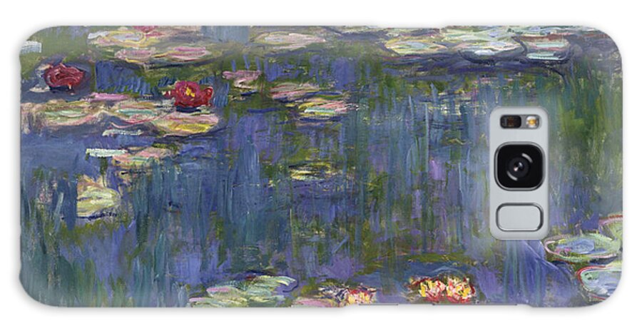 Monet Galaxy Case featuring the painting Water Lilies, 1916 by Claude Monet