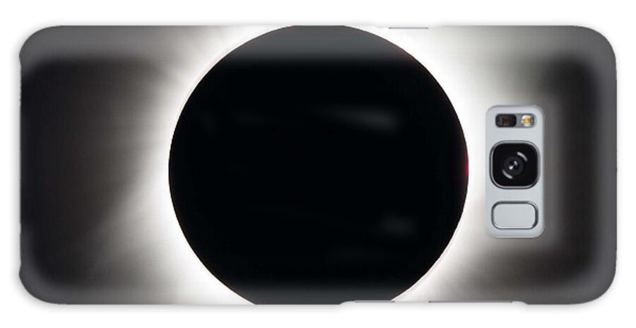 Sun Galaxy Case featuring the painting 2017 A total solar eclipse, as seen above Madras, Oregon, U.S. by NASA by Celestial Images