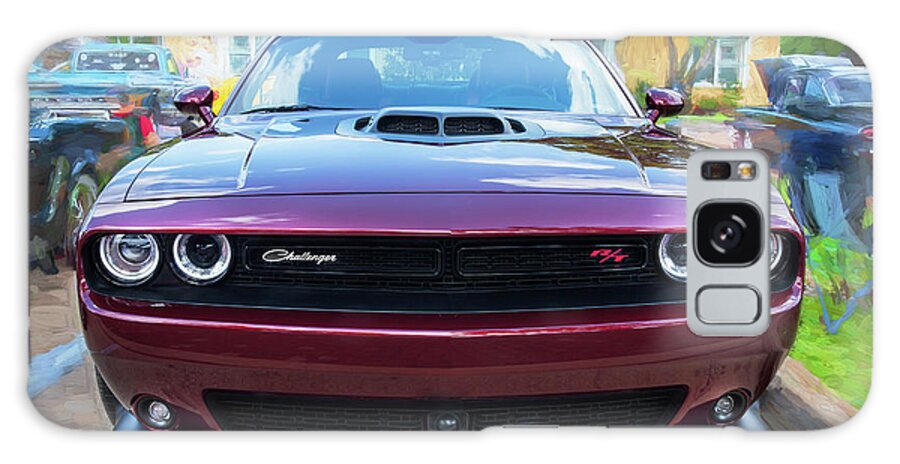 Dodge Galaxy Case featuring the photograph 2018 Dodge Challenger 392 Hemi Scat Pack Shaker RT 003 by Rich Franco