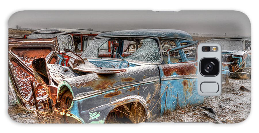 Junkyard Cars Galaxy S8 Case featuring the photograph Chillin #3 by Craig Incardone