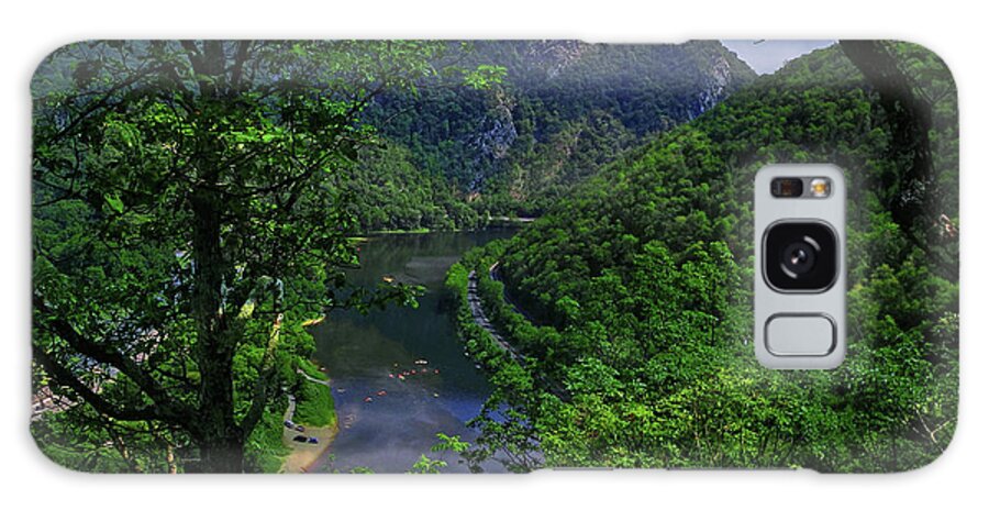 Delaware Water Gap Galaxy Case featuring the photograph Delaware Water Gap #3 by Raymond Salani III