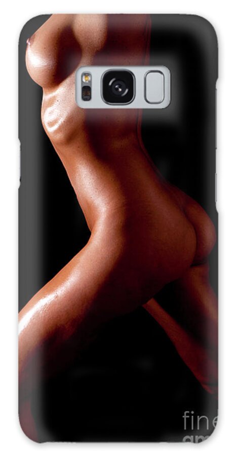 Bodyscape Galaxy Case featuring the photograph Female Body #3 by Anthony Totah