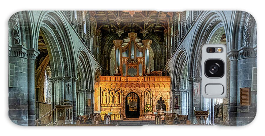Anglican Galaxy Case featuring the photograph St Davids Cathedral by Mark Llewellyn