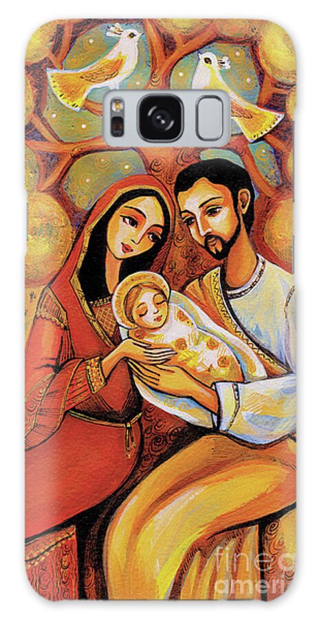 Holy Family Galaxy Case featuring the painting Tree of Life #1 by Eva Campbell