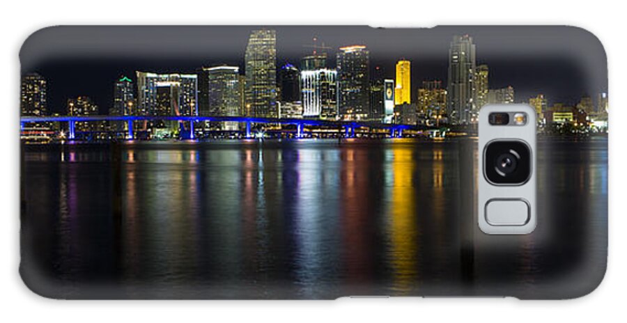 Architecture Galaxy S8 Case featuring the photograph Miami Downtown Skyline by Raul Rodriguez