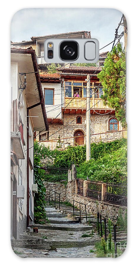 Architecture Galaxy Case featuring the photograph Old Town Street And Houses View Of Veliko Tarnovo Bulgaria #5 by JM Travel Photography