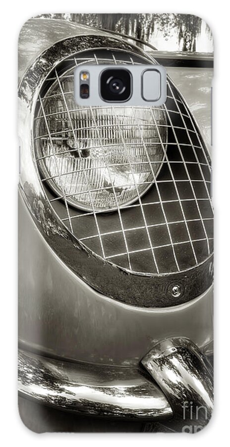 1955 Corvette Galaxy Case featuring the photograph 55 Vette Headlight by Arttography LLC