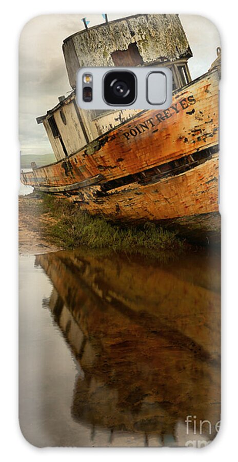 Point Reyes Galaxy Case featuring the photograph Retired Fishing Boat by Adam Jewell