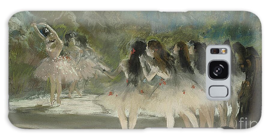 Ballet Galaxy Case featuring the pastel Ballet at the Paris Opera by Edgar Degas
