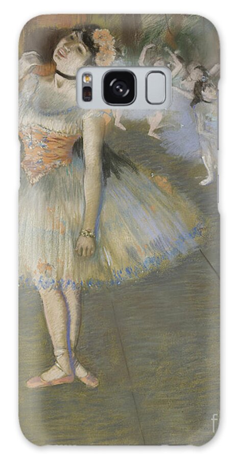 Star Galaxy Case featuring the pastel The Star by Edgar Degas