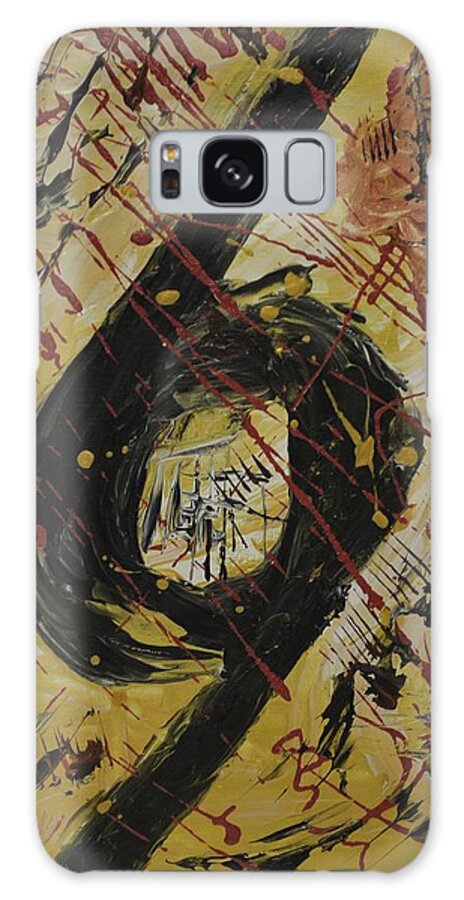 Abstract Galaxy Case featuring the painting 69 Ways by Art By G-Sheff