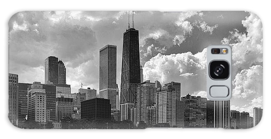 Chicago Galaxy Case featuring the photograph A Chicago Skyline by John Roach