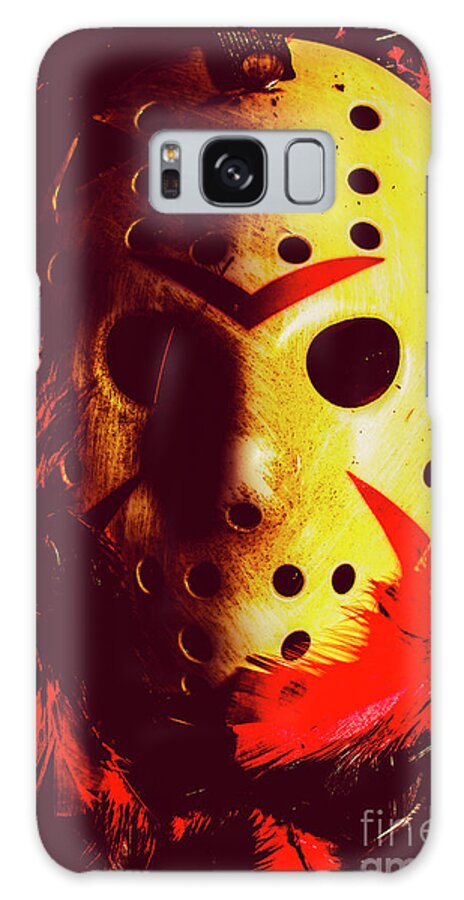 Halloween Galaxy Case featuring the photograph A cinematic nightmare by Jorgo Photography