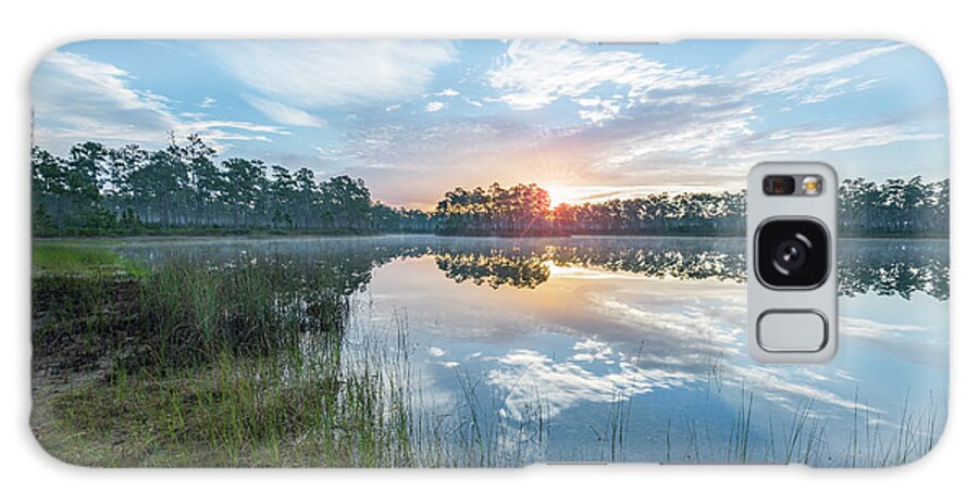 Everglades Galaxy Case featuring the photograph A Continuation of Morning by Jon Glaser