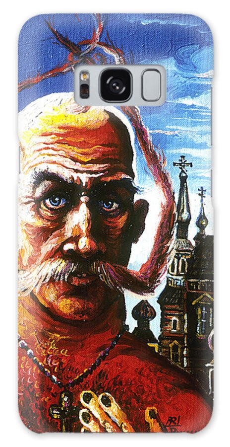  Galaxy Case featuring the painting A Cossack Fantasy by Ari Roussimoff