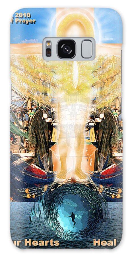 Gulf Galaxy Case featuring the photograph A Day of Prayer for the Gulf by Anne Cameron Cutri