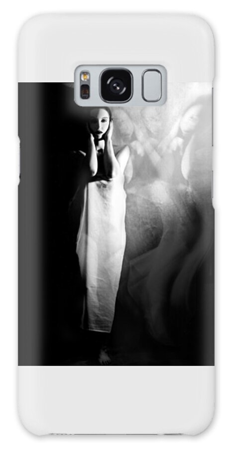  Woman Galaxy Case featuring the photograph A Guilty Conscience by Jaeda DeWalt