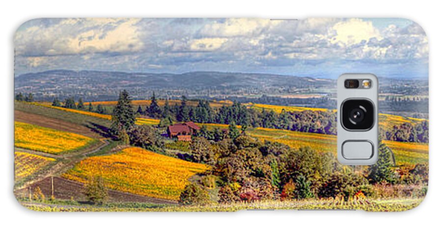 Landscape Galaxy Case featuring the photograph A Look at Oregon by Margaret Hood