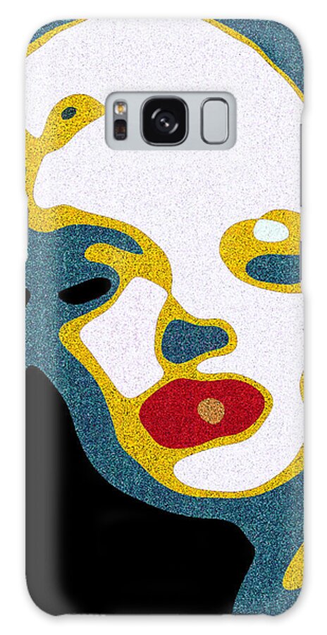 Beauty Galaxy S8 Case featuring the digital art A Sexy Glance by Pedro L Gili