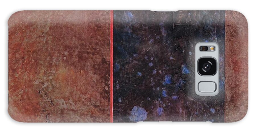 A Small Abstract Galaxy Case featuring the painting A Small Abstract - Art by Bill Tomsa by Bill Tomsa