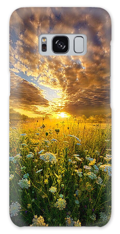Clouds Galaxy Case featuring the photograph A Spiritual Calling by Phil Koch