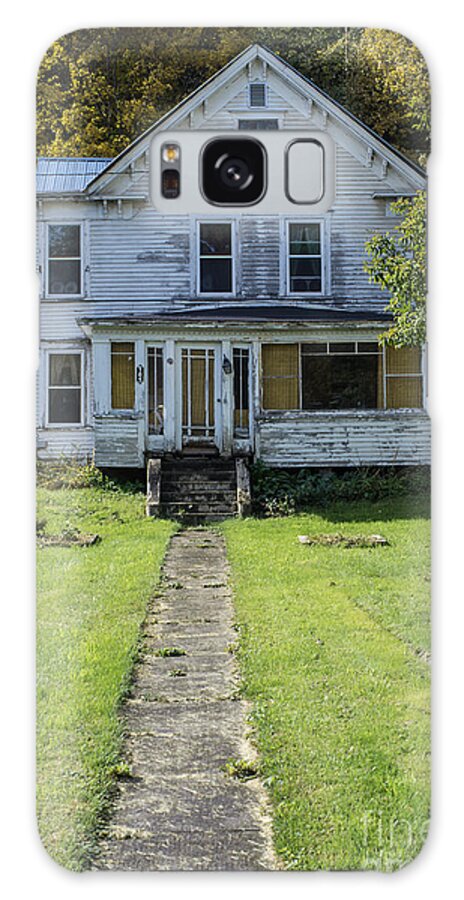 Abandoned Galaxy Case featuring the photograph Abandoned Home, Lyndon, Vt. by John Greco