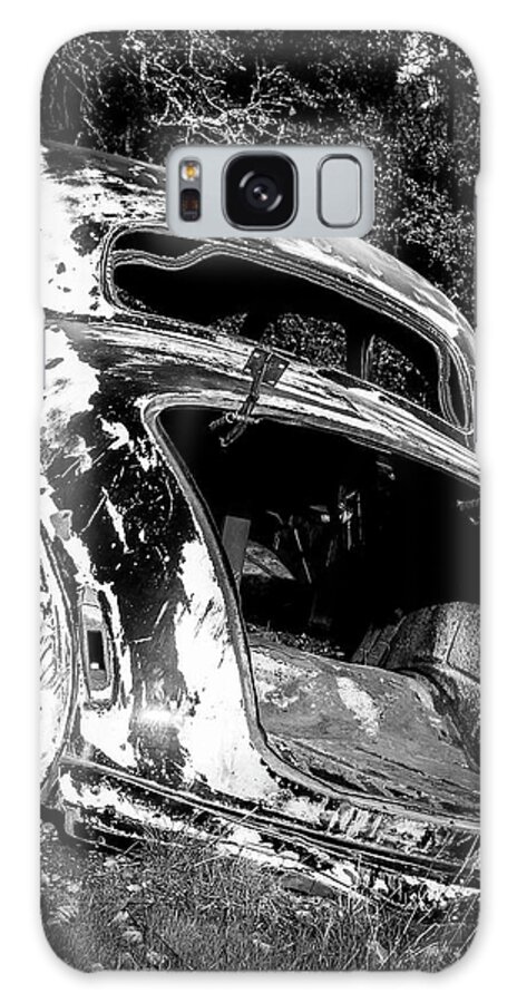 Car Galaxy Case featuring the photograph Abandoned Car by Dr Janine Williams