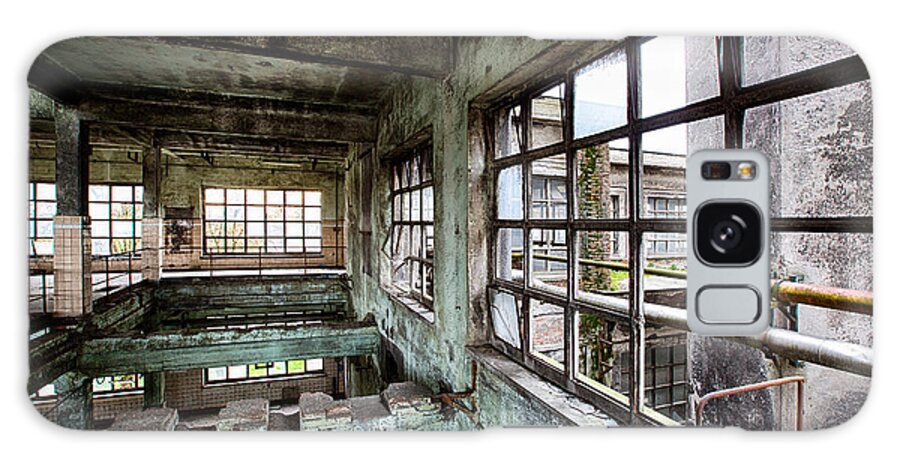 Abandon Galaxy Case featuring the photograph Abandoned industrial distillery by Dirk Ercken