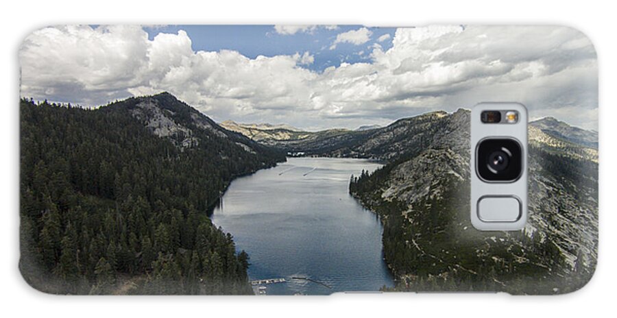 Above Galaxy Case featuring the photograph Above Echo Lake by David Levy