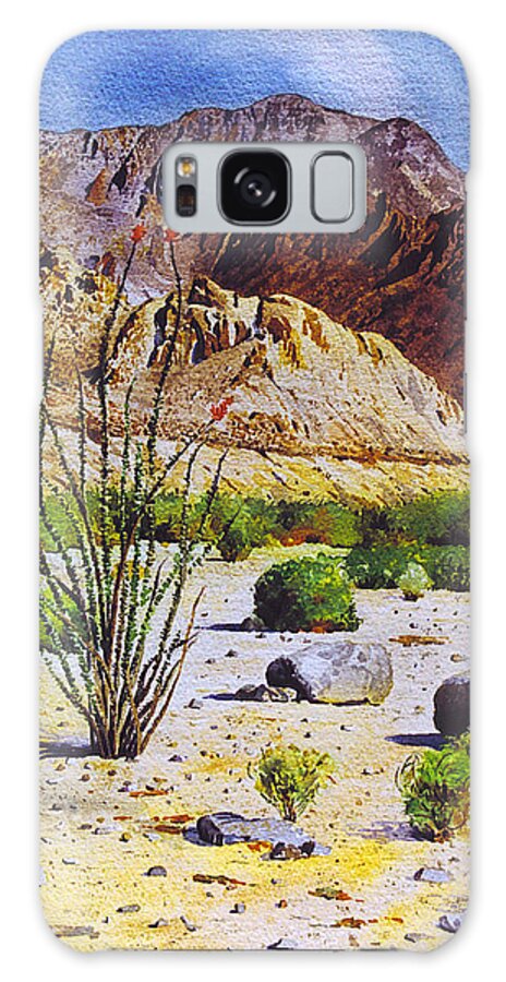 Desert Galaxy S8 Case featuring the painting Above La Quinta by Tyler Ryder