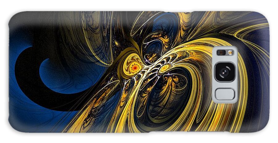 Abstract Galaxy Case featuring the digital art Abstract 060910 by David Lane
